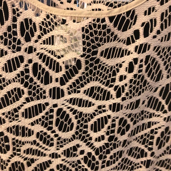 Made in San Francisco Lace overlay black Casual Dress XS - Picture 6 of 10